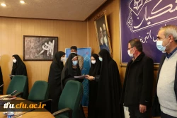 مراسم گرامیداشت 22 بهمن و تجلیل و تقدیراز عوامل برگزار کننده ستاد تشییع و تدفین شهید گمنام پردیس فاطمه الزهرا(س) تبریز 13