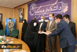 مراسم گرامیداشت 22 بهمن و تجلیل و تقدیراز عوامل برگزار کننده ستاد تشییع و تدفین شهید گمنام پردیس فاطمه الزهرا(س) تبریز 16