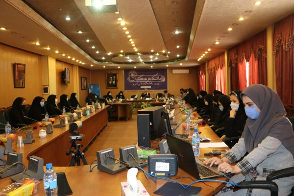 مراسم آیین استقبال از  نودانشجو معلمان ورودی بهمن ماه پردیس فاطمه الزهرا(س) تبریز 6