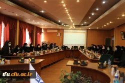 مراسم آیین استقبال از  نودانشجو معلمان ورودی بهمن ماه پردیس فاطمه الزهرا(س) تبریز 9