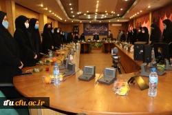 مراسم آیین استقبال از  نودانشجو معلمان ورودی بهمن ماه پردیس فاطمه الزهرا(س) تبریز 10