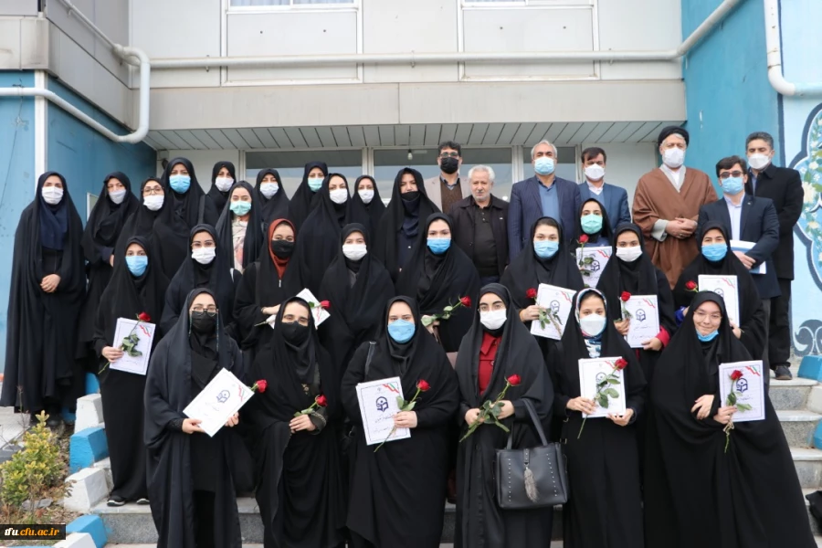مراسم آیین استقبال از  نودانشجو معلمان ورودی بهمن ماه پردیس فاطمه الزهرا(س) تبریز 2