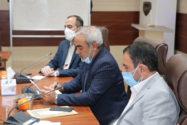 مراسم تکریم و معارفه مسئول بسیج اساتید دانشگاه فرهنگیان استان برگزار شد.
 3