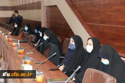 مراسم تکریم و معارفه مسئول بسیج اساتید دانشگاه فرهنگیان استان برگزار شد.
 4