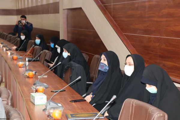 مراسم تکریم و معارفه مسئول بسیج اساتید دانشگاه فرهنگیان استان برگزار شد.
 4