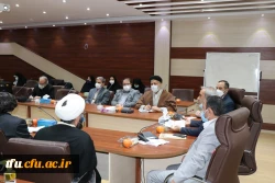 مراسم تکریم و معارفه مسئول بسیج اساتید دانشگاه فرهنگیان استان برگزار شد.
 5