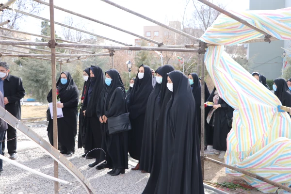 مراسم آیین استقبال از  نودانشجو معلمان ورودی بهمن ماه پردیس فاطمه الزهرا(س) تبریز 2