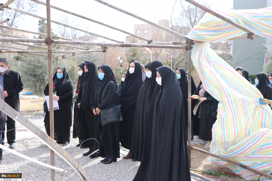 مراسم آیین استقبال از  نودانشجو معلمان ورودی بهمن ماه پردیس فاطمه الزهرا(س) تبریز 2