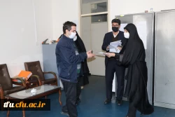 تقدیر وتجلیل از اساتید و همکاران به مناسبت  ولادت حضرت علی(ع) و بزرگداشت مقام پدر 2