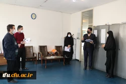 تقدیر وتجلیل از اساتید و همکاران به مناسبت  ولادت حضرت علی(ع) و بزرگداشت مقام پدر 5