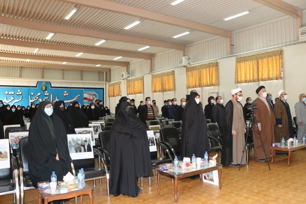 مراسم چهلمین روز تدفین شهید گمنام پردیس فاطمه الزهرا(س) 6