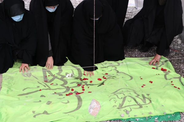 مراسم چهلمین روز تدفین شهید گمنام پردیس فاطمه الزهرا(س) 16