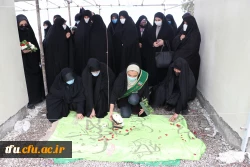 مراسم چهلمین روز تدفین شهید گمنام پردیس فاطمه الزهرا(س) 17