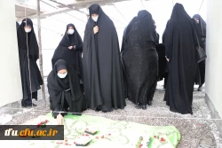 مراسم چهلمین روز تدفین شهید گمنام پردیس فاطمه الزهرا(س) 18