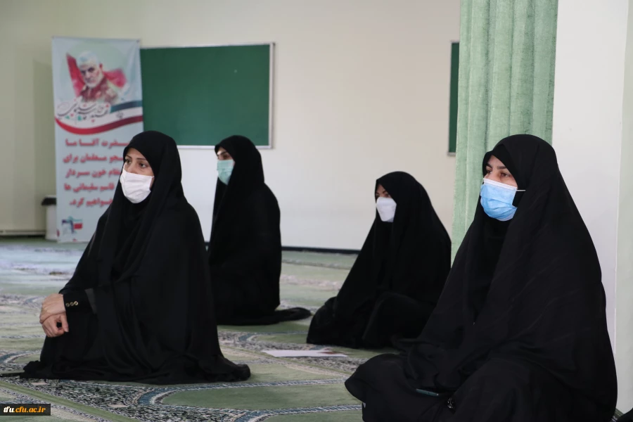 برگزاری مراسم قرائت زیارت عاشورا در نمازخانه پردیس فاطمه الزهرا(س) تبریز 2