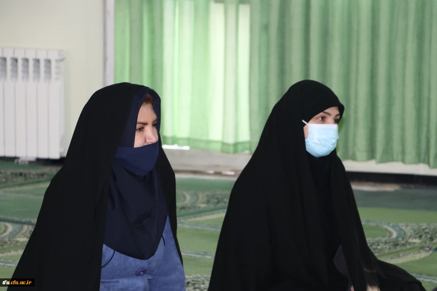 برگزاری مراسم قرائت زیارت عاشورا در نمازخانه پردیس فاطمه الزهرا(س) تبریز 6