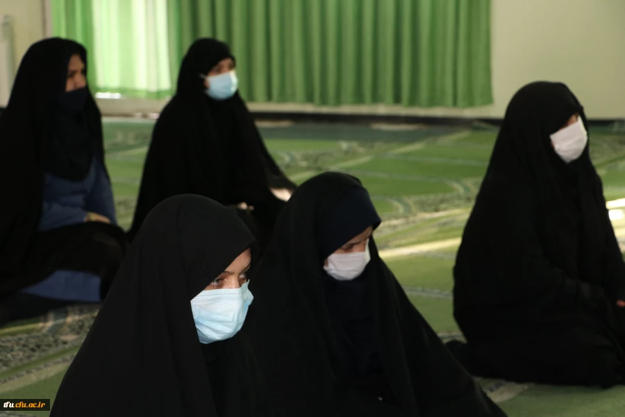 برگزاری مراسم قرائت زیارت عاشورا در نمازخانه پردیس فاطمه الزهرا(س) تبریز 7