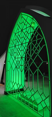 بازدید جانشین سپاه عاشورا سردار اصغر عباسقلی زاده از اتمام پروژه یادمان شهید گمنام پردیس فاطمه  الزهرا (س) تبریز 2