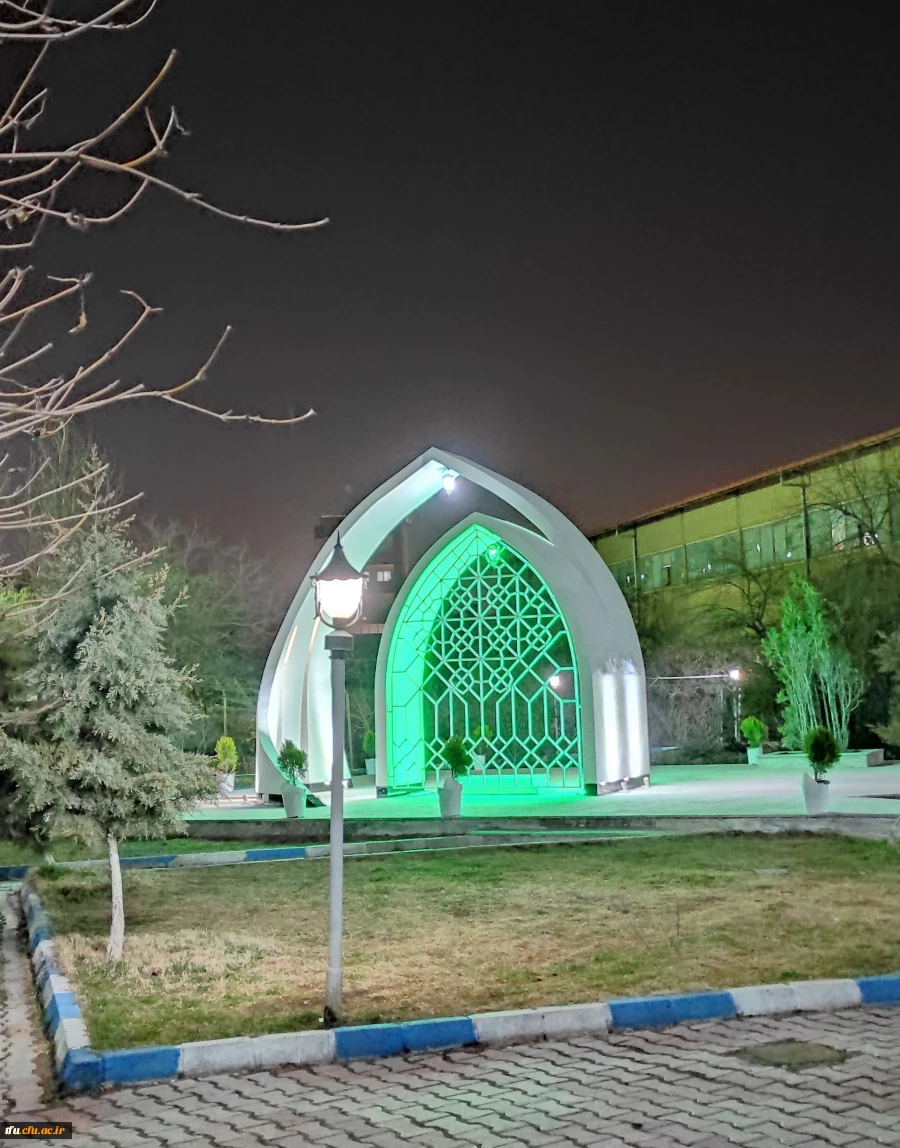 بازدید جانشین سپاه عاشورا سردار اصغر عباسقلی زاده از اتمام پروژه یادمان شهید گمنام پردیس فاطمه  الزهرا (س) تبریز 2