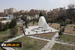 بازدید جانشین فرمانده سپاه عاشورا سردار اصغر عباسقلی زاده از اتمام پروژه یادمان شهید گمنام پردیس فاطمه  الزهرا (س) تبریز 2