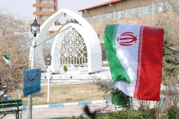 بازدید جانشین فرمانده سپاه عاشورا سردار اصغر عباسقلی زاده از اتمام پروژه یادمان شهید گمنام پردیس فاطمه  الزهرا (س) تبریز 7