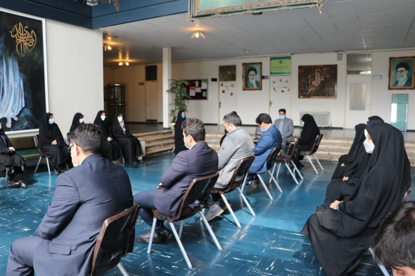 دیدار نوروزی هیات رییسه پردیس با کارکنان پردیس فاطمه الزهرا(س) تبریز 6