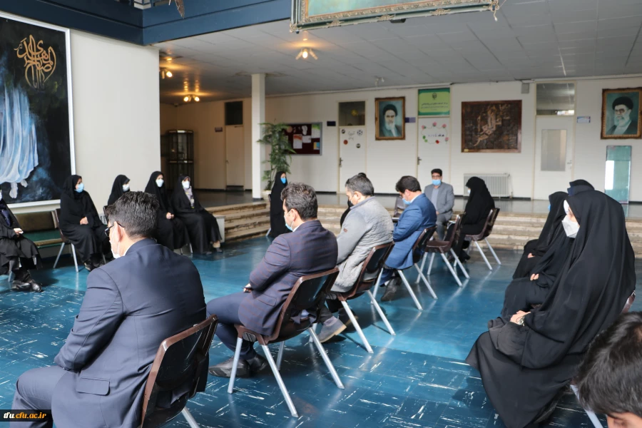 دیدار نوروزی هیات رییسه پردیس با کارکنان پردیس فاطمه الزهرا(س) تبریز 6