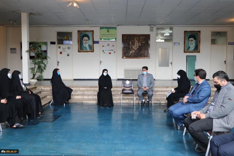 دیدار نوروزی هیات رییسه پردیس با کارکنان پردیس فاطمه الزهرا(س) تبریز 7