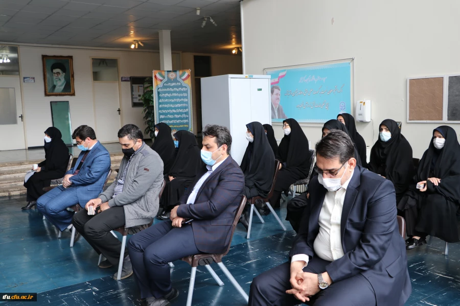 دیدار نوروزی هیات رییسه پردیس با کارکنان پردیس فاطمه الزهرا(س) تبریز 8