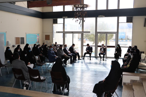 دیدار نوروزی هیات رییسه پردیس با کارکنان پردیس فاطمه الزهرا(س) تبریز 12