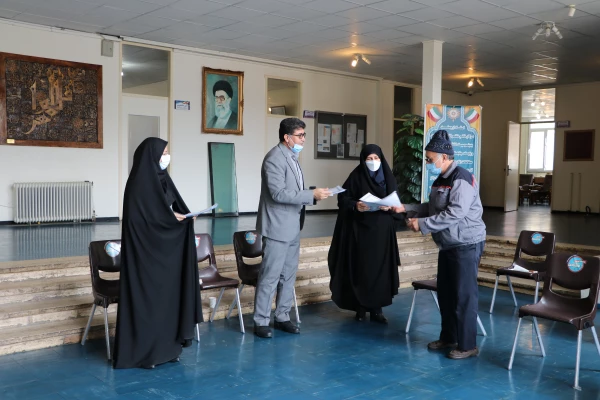 دیدار نوروزی هیات رییسه پردیس با کارکنان پردیس فاطمه الزهرا(س) تبریز 13