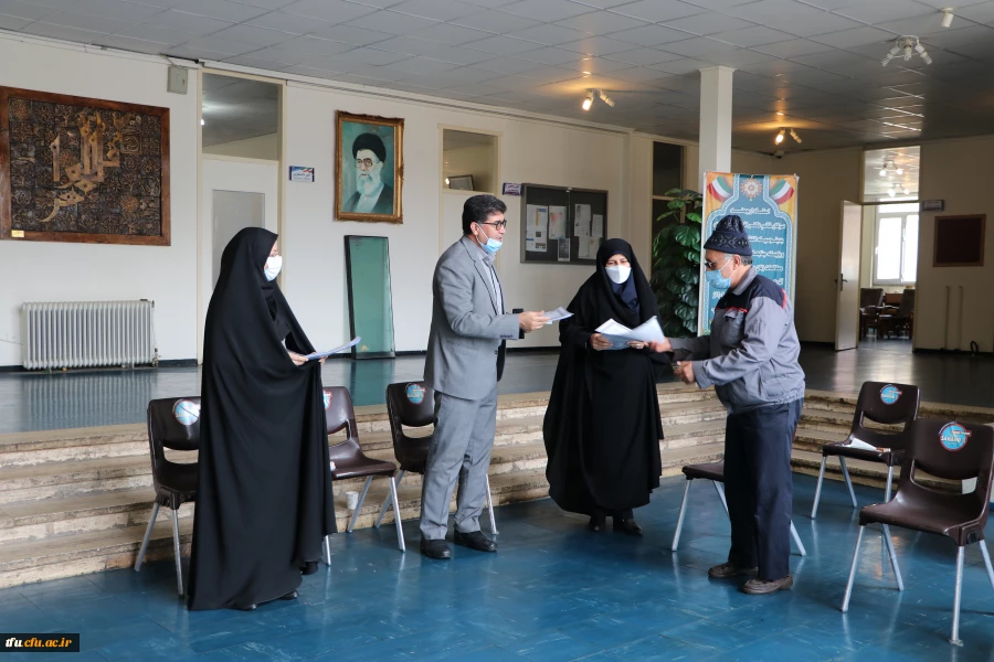 دیدار نوروزی هیات رییسه پردیس با کارکنان پردیس فاطمه الزهرا(س) تبریز 13