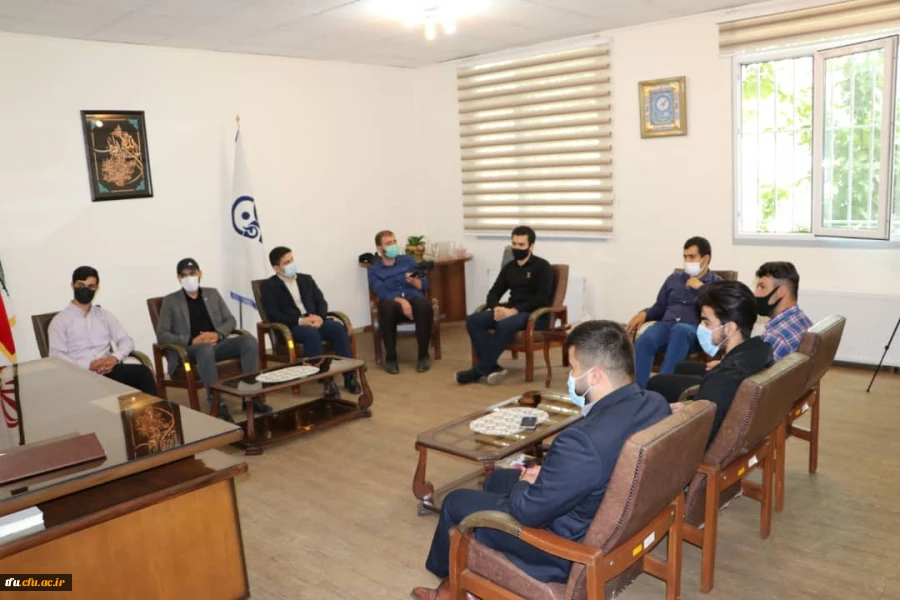 دیدار اعضای انجمن جامعه اسلامی پردیس علامه امینی با سرپرست پردیس فاطمه الزهرا(س) تبریز
 2