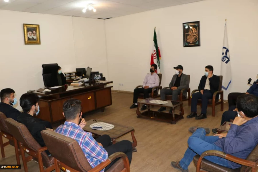 دیدار اعضای انجمن جامعه اسلامی پردیس علامه امینی با سرپرست پردیس فاطمه الزهرا(س) تبریز
 5