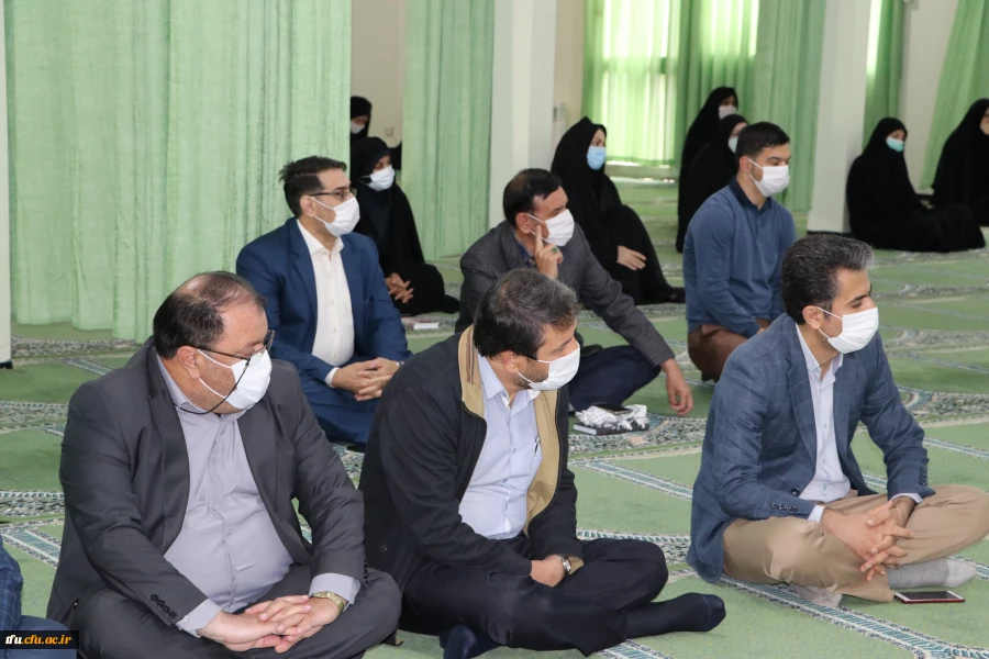 برگزاری مراسم قرائت زیارت عاشورا در نمازخانه پردیس فاطمه الزهرا(س) تبریز 2