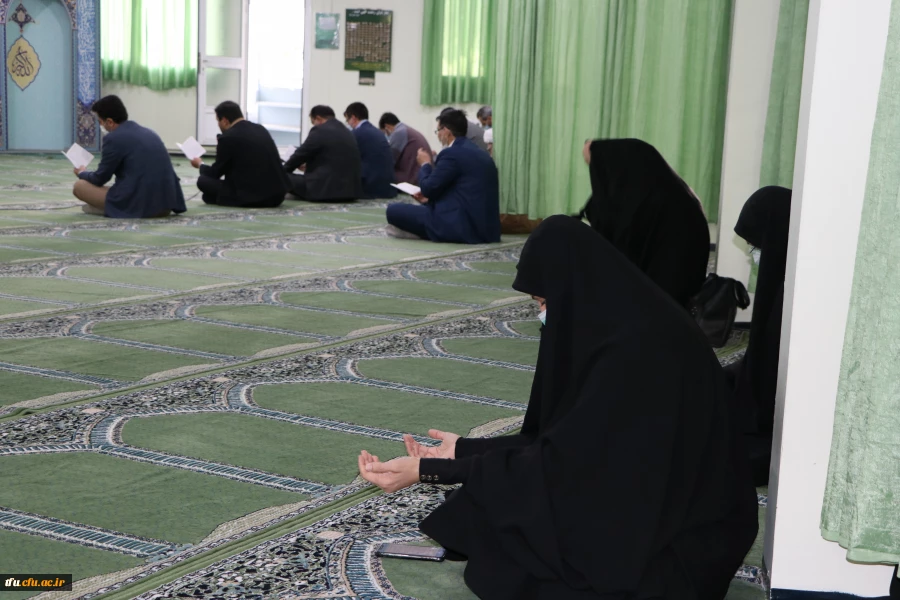 برگزاری مراسم قرائت زیارت عاشورا در نمازخانه پردیس فاطمه الزهرا(س) تبریز 2