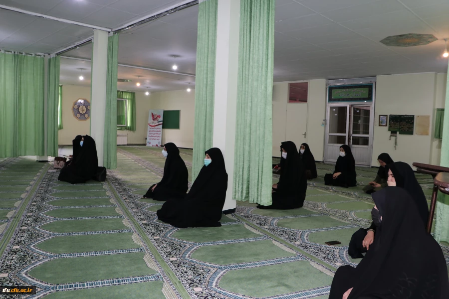 برگزاری مراسم قرائت زیارت عاشورا در نمازخانه پردیس فاطمه الزهرا(س) تبریز 2