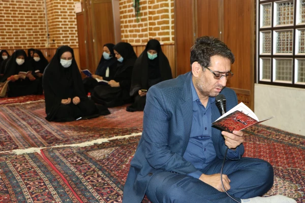 برگزاری مراسم پر فیض زیارت عاشورا در مرقد امامزادگان عون بن علی و زید بن علی تبریز 5