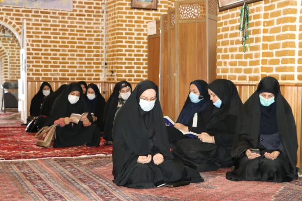 برگزاری مراسم پر فیض زیارت عاشورا در مرقد امامزادگان عون بن علی و زید بن علی تبریز 6