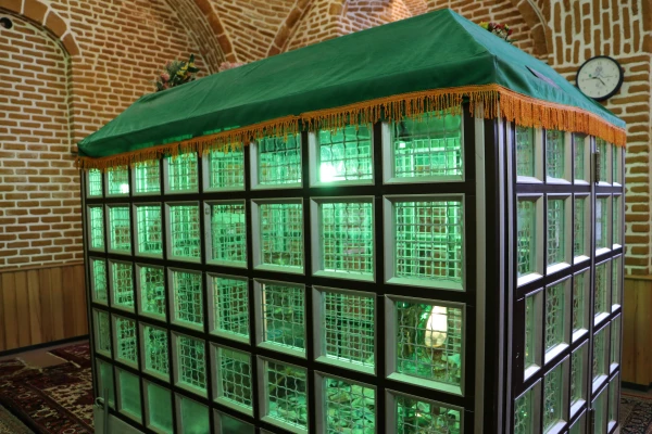 برگزاری مراسم پر فیض زیارت عاشورا در مرقد امامزادگان عون بن علی و زید بن علی تبریز 7