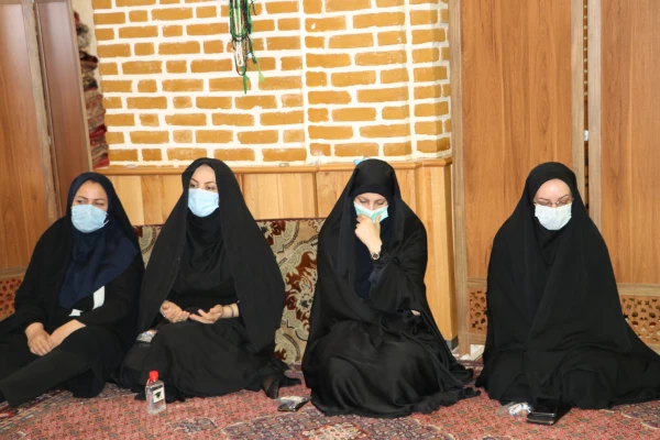 برگزاری مراسم پر فیض زیارت عاشورا در مرقد امامزادگان عون بن علی و زید بن علی تبریز 11