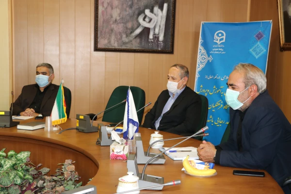 جلسه توجیهی هسته گزینش اداره کل آموزش پرورش با دانشجو معلمان ورودی 99 (به صورت مجازی) 2