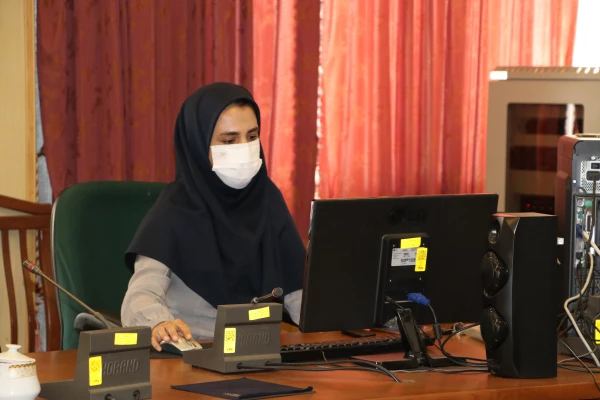 جلسه توجیهی هسته گزینش اداره کل آموزش پرورش با دانشجو معلمان ورودی 99 (به صورت مجازی) 4