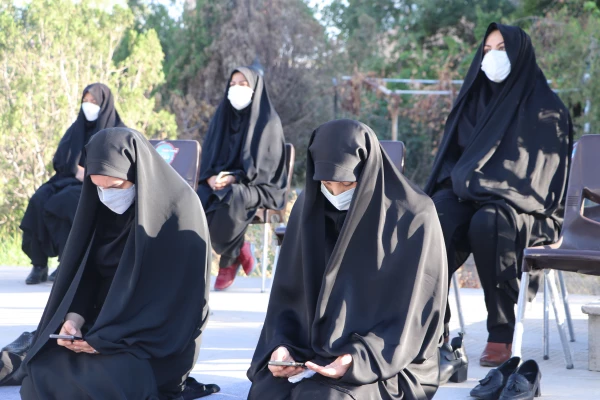 آئین غبار روبی و عطر افشانی مزار شهید گمنام پردیس فاطمه الزهرا(س) برگزارشد 2