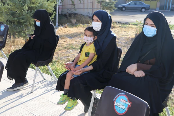 آئین غبار روبی و عطر افشانی مزار شهید گمنام پردیس فاطمه الزهرا(س) برگزارشد 3