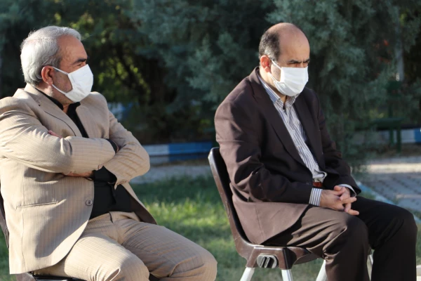 آئین غبار روبی و عطر افشانی مزار شهید گمنام پردیس فاطمه الزهرا(س) برگزارشد 14