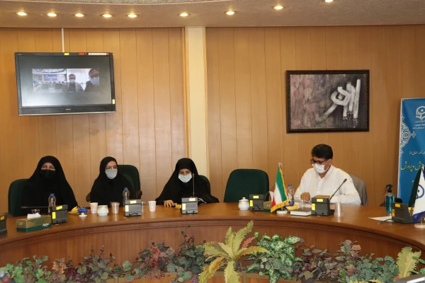 کنفرانس مجازی "طرح سرای مجازی گامی برای همدلی "استان آذربایجان شرقی در پردیس فاطمه الزهرا(س) تبریز برگزار شد 3