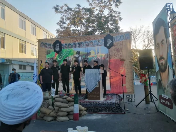 مراسم عزاداری اربعین حسینی دانشگاه فرهنگیان و حوزه مقاومت عمار آذربایجان شرقی
 10