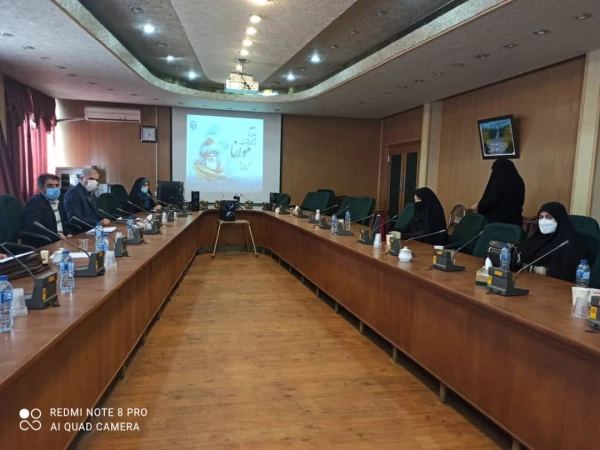 نشست ادبی بزرگداشت مقام ادبی مولانا در پردیس فاطمه الزهرا(س)تبریز 4