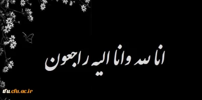 هوالباقی

پیام تسلیت درگذشت دایی  محترم سرکار خانم شهنازی فر